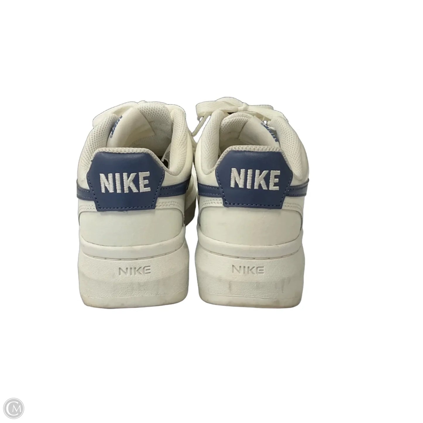 Shoes Sneakers By Nike In Blue & White, Size: 8