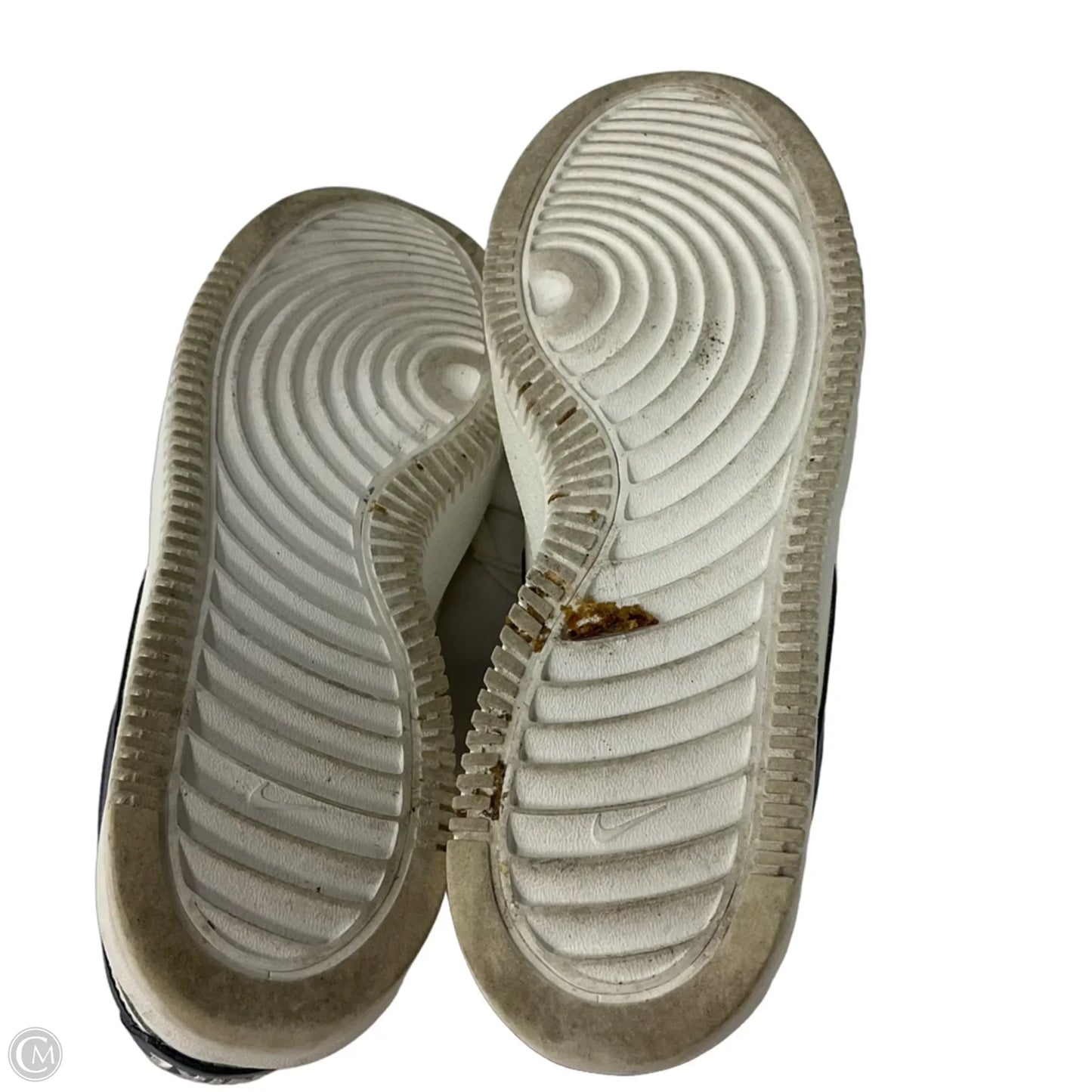 Shoes Sneakers By Nike In Blue & White, Size: 8