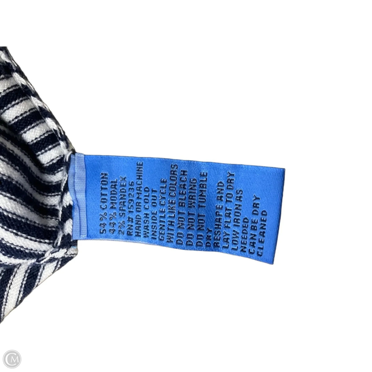 Top Long Sleeve By J Mclaughlin In Striped Pattern, Size: Xs