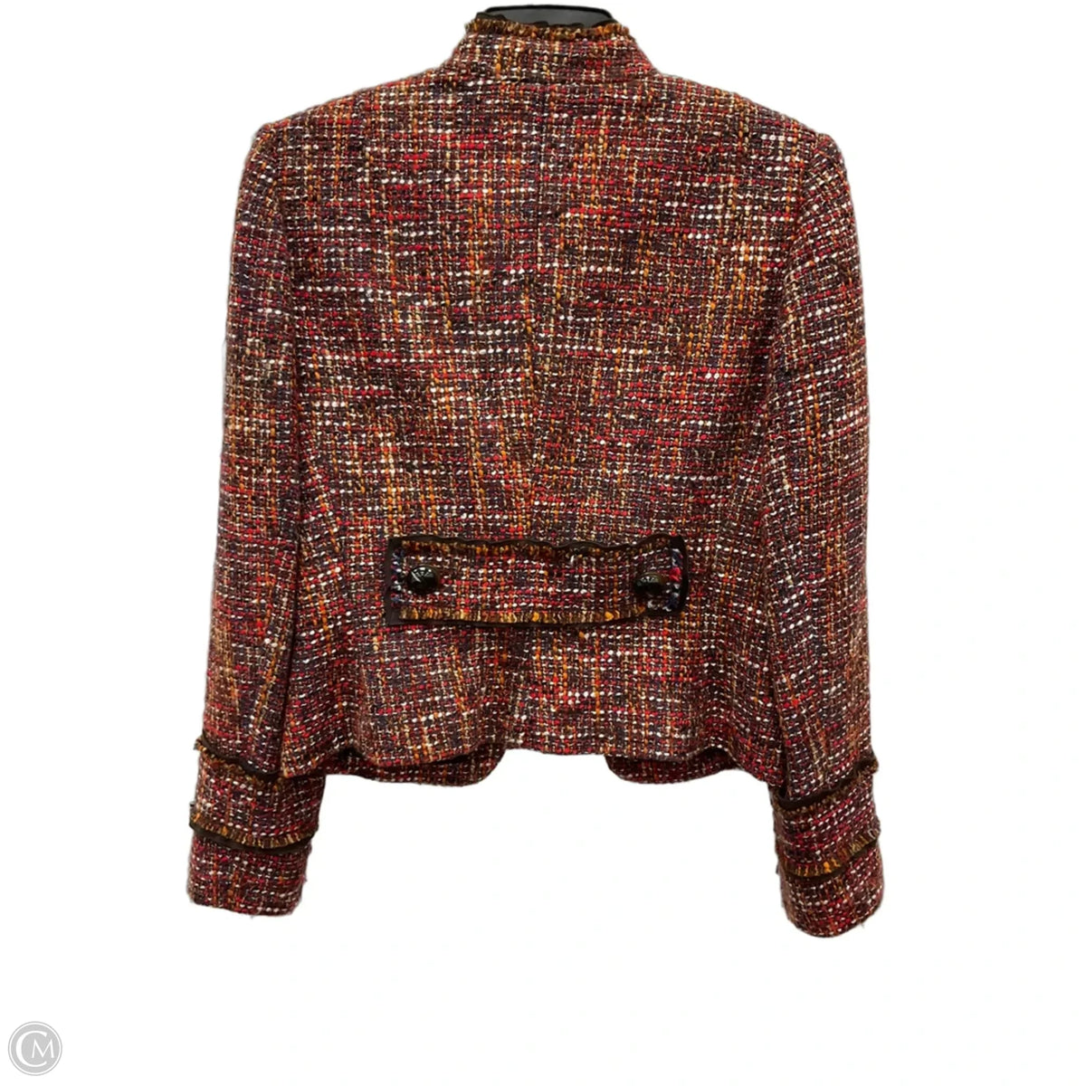 Blazer By Etcetra In Orange, Size: M