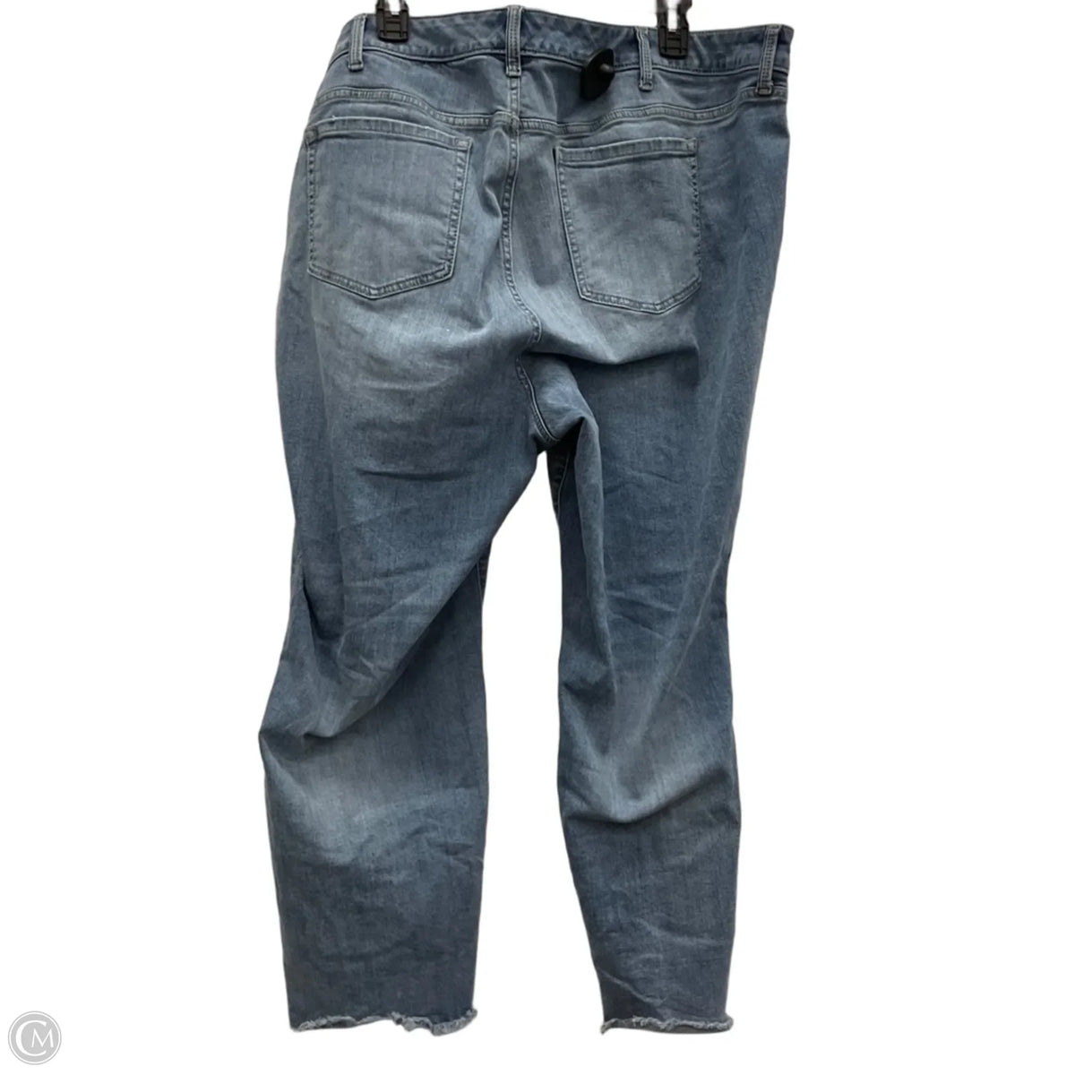 Jeans Straight By Torrid In Blue Denim, Size: 24