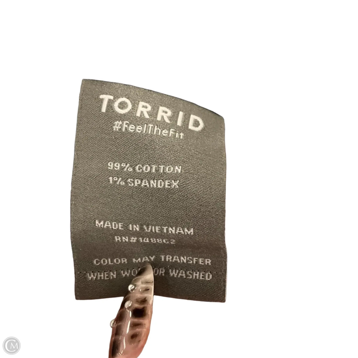 Jeans Straight By Torrid In Blue Denim, Size: 24
