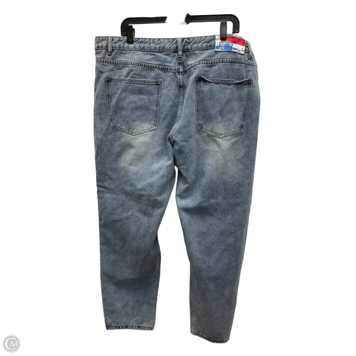 Jeans Straight By Cmf In Blue Denim, Size: 2x
