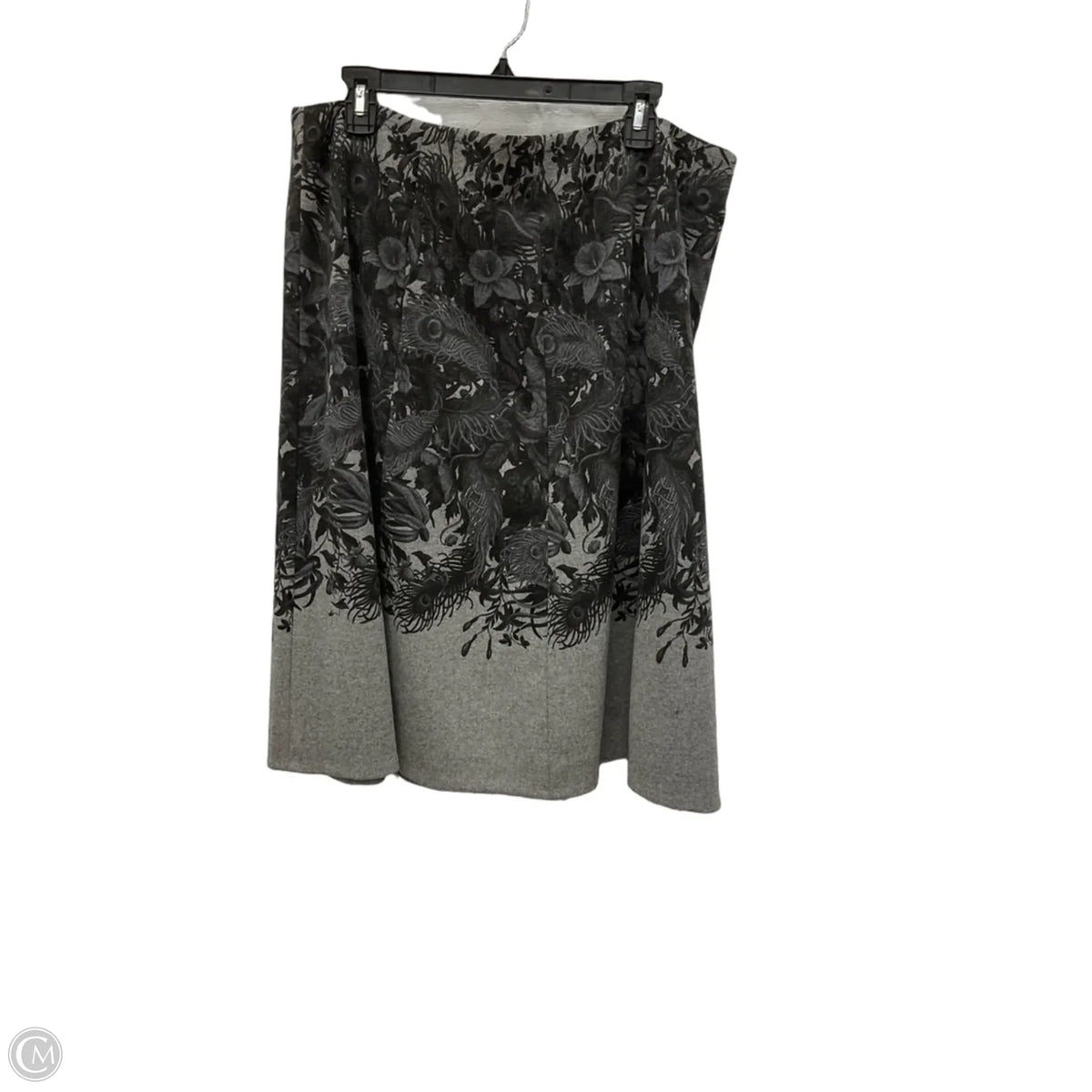 Skirt Midi By Talbots In Grey, Size: 16
