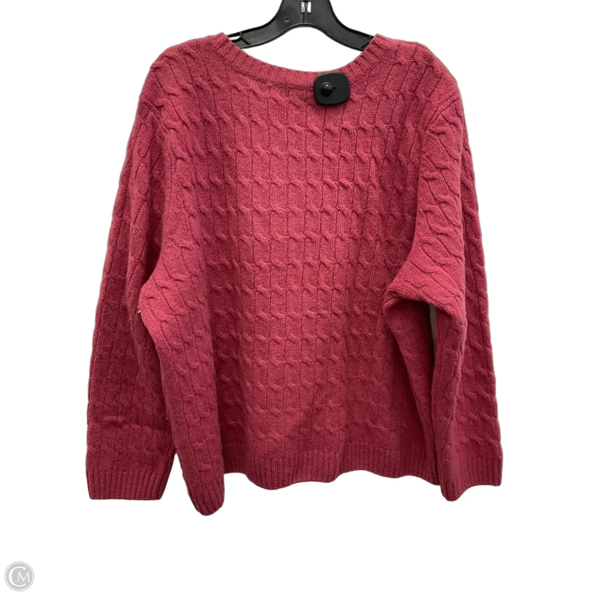 Cardigan By Appleseeds In Pink, Size: 2x