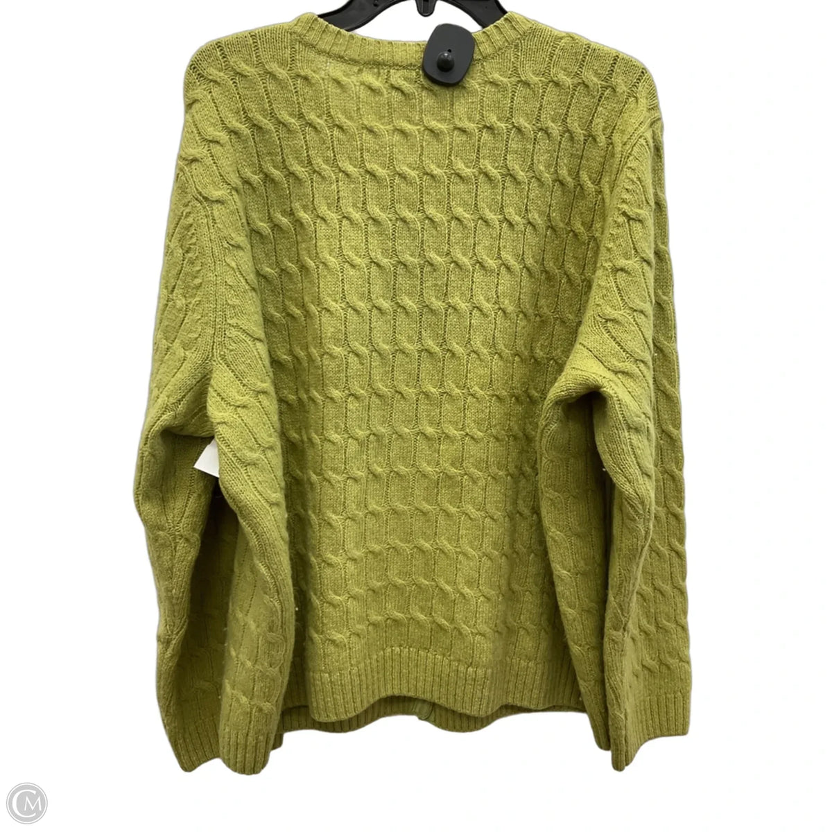 Cardigan By Appleseeds In Green, Size: 2x