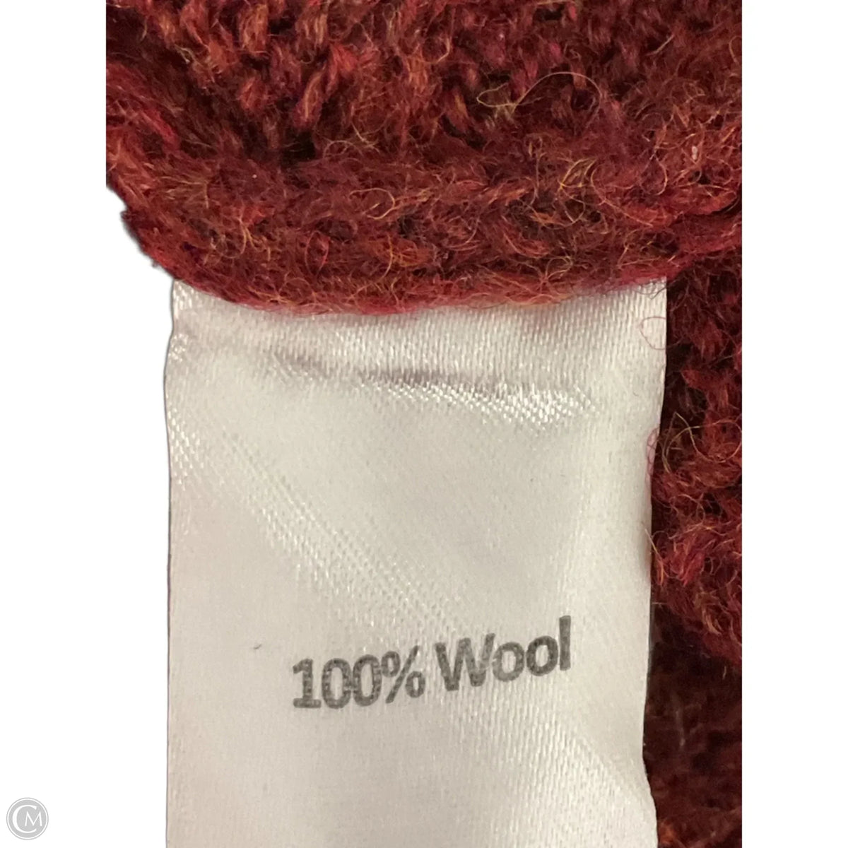 Cardigan By Appleseeds In Red, Size: 2x