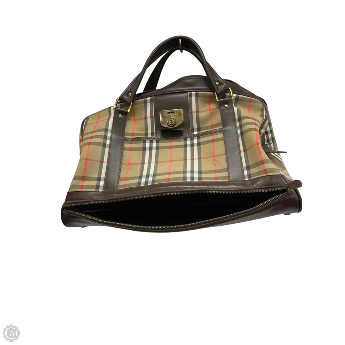 Duffle And Weekender Luxury Designer By Burberry, Size: Large