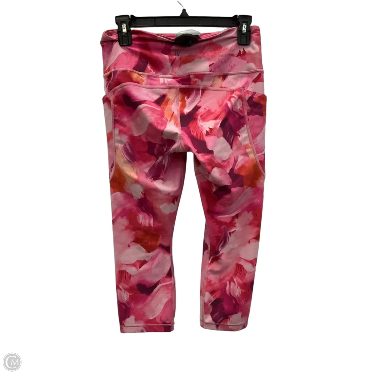 Athletic Capris By Athleta In Pink, Size: M