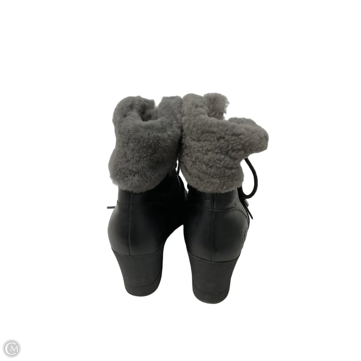 Boots Designer By Ugg In Black, Size: 9