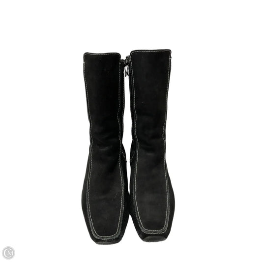 Boots Knee Heels By Sporto In Black, Size: 9