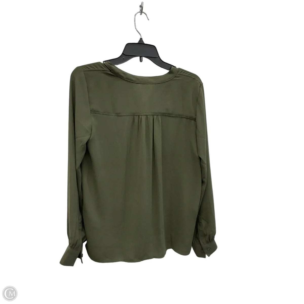 Top Long Sleeve By Loft In Green, Size: S