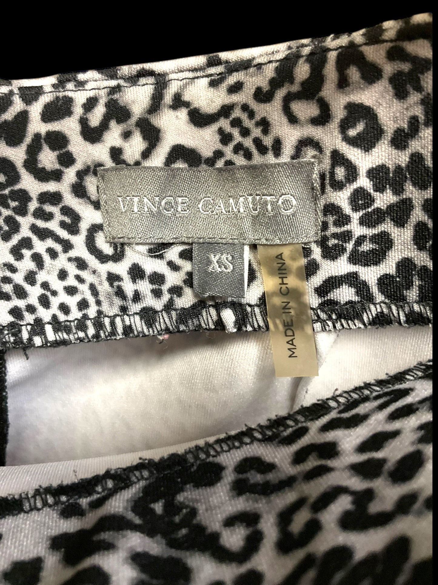 Skirt Midi By Vince Camuto In Animal Print, Size: Xs