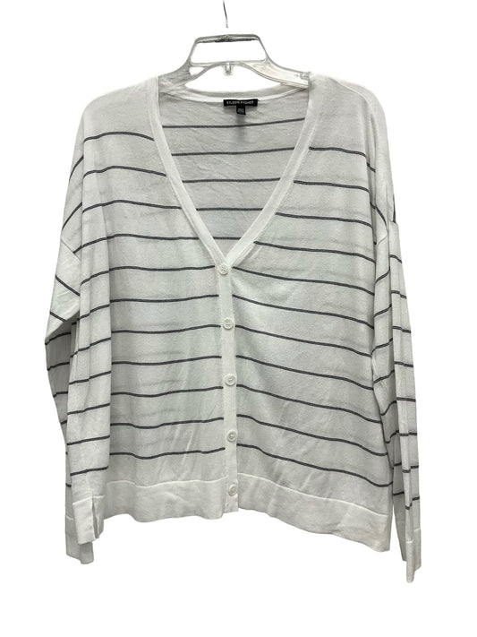 White Cardigan Eileen Fisher, Size M