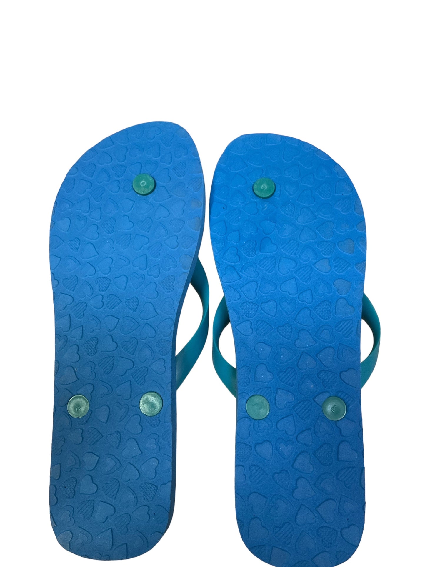 Blue Sandals Flip Flops Brighton, Size 9