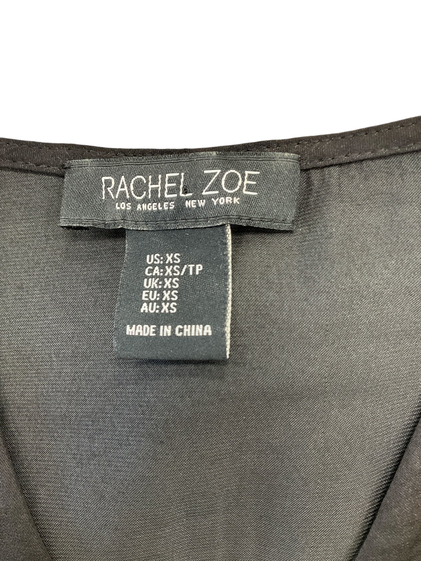 Top Sleeveless By Rachel Zoe In Black, Size: Xs