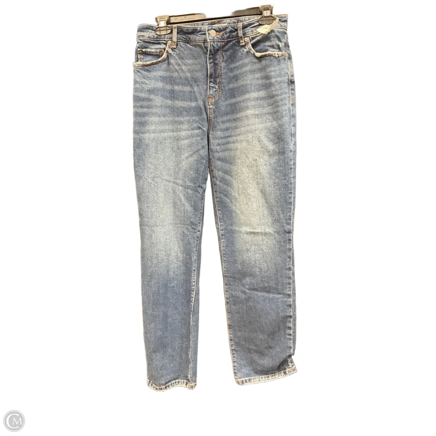 Jeans Straight By Loft In Blue, Size: 4