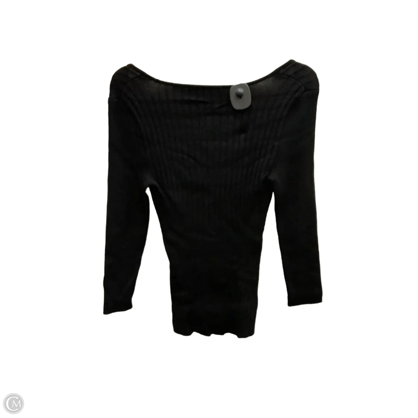 Top Long Sleeve By White House Black Market In Black, Size: Xs