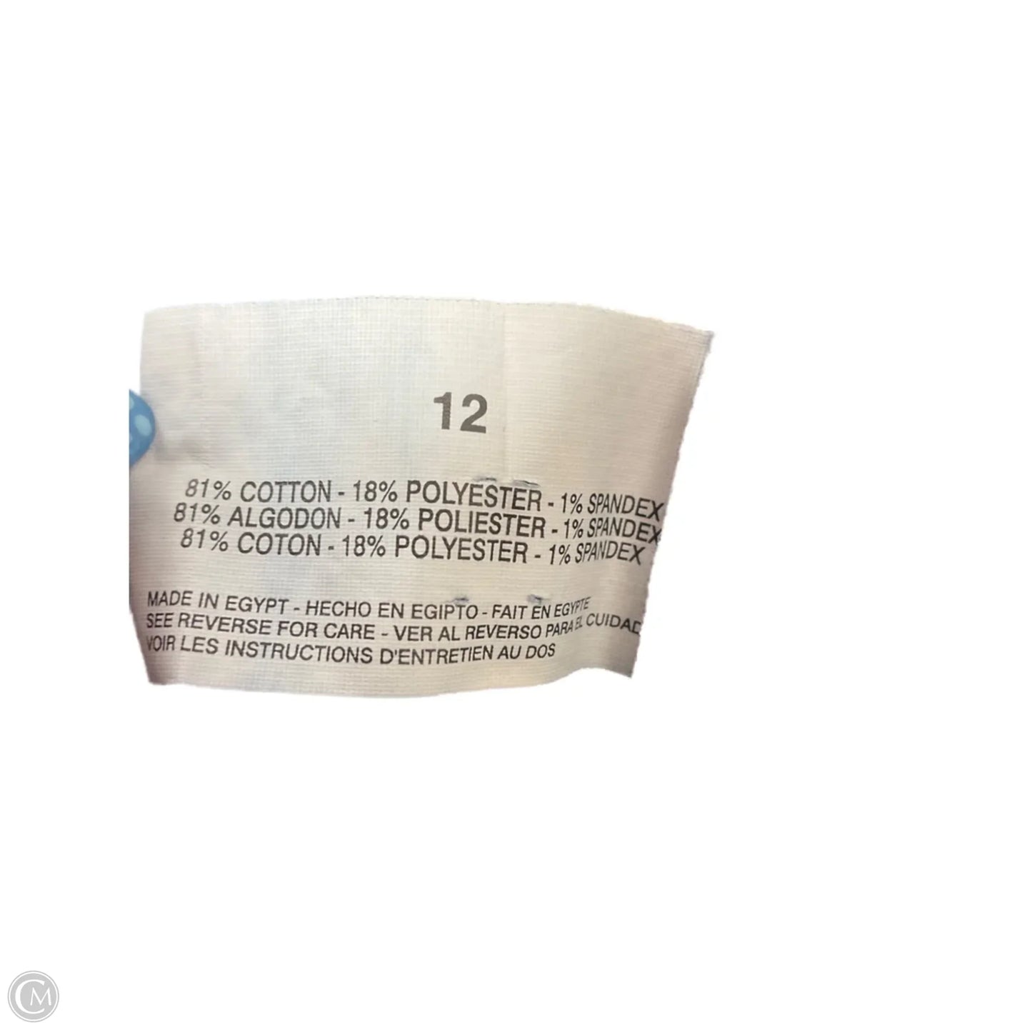 Jeans Cropped By Bandolino In Blue, Size: 14