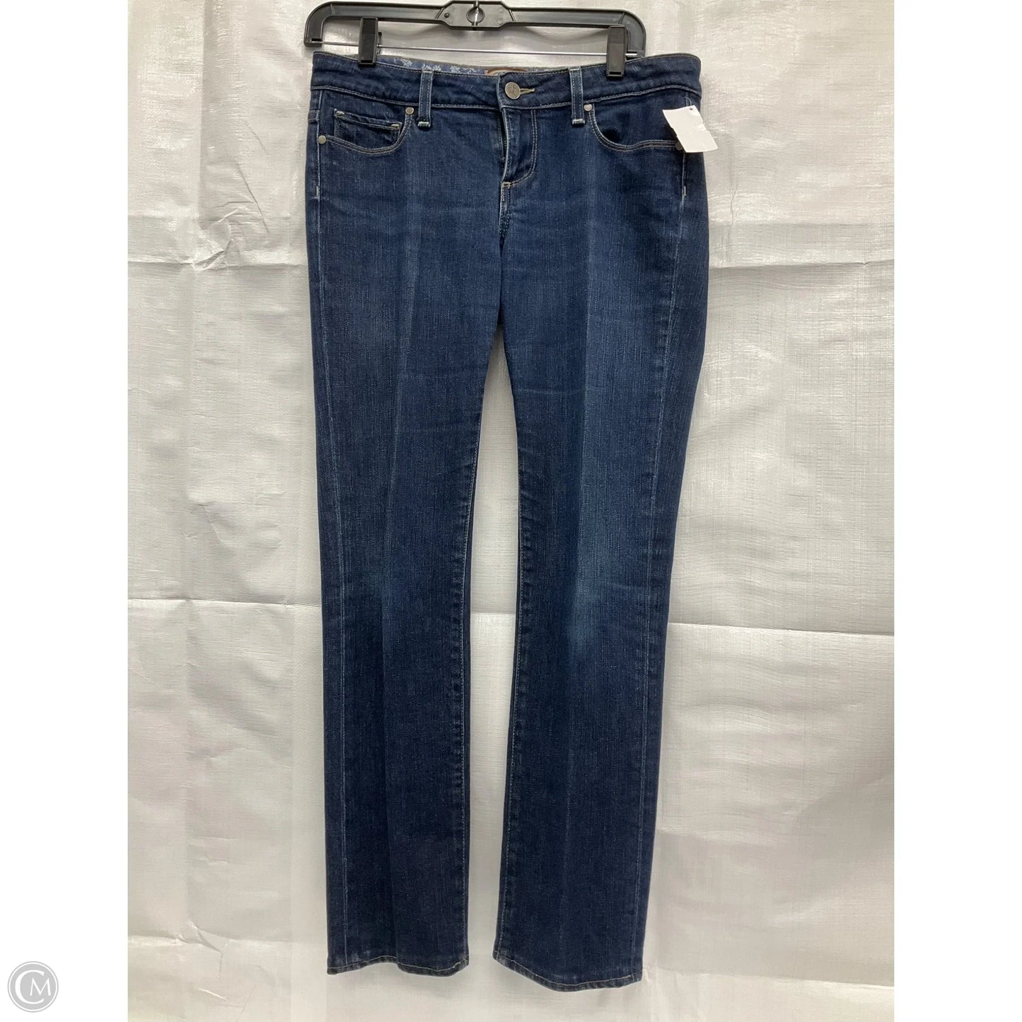 Jeans Straight By Paige In Blue, Size: 29