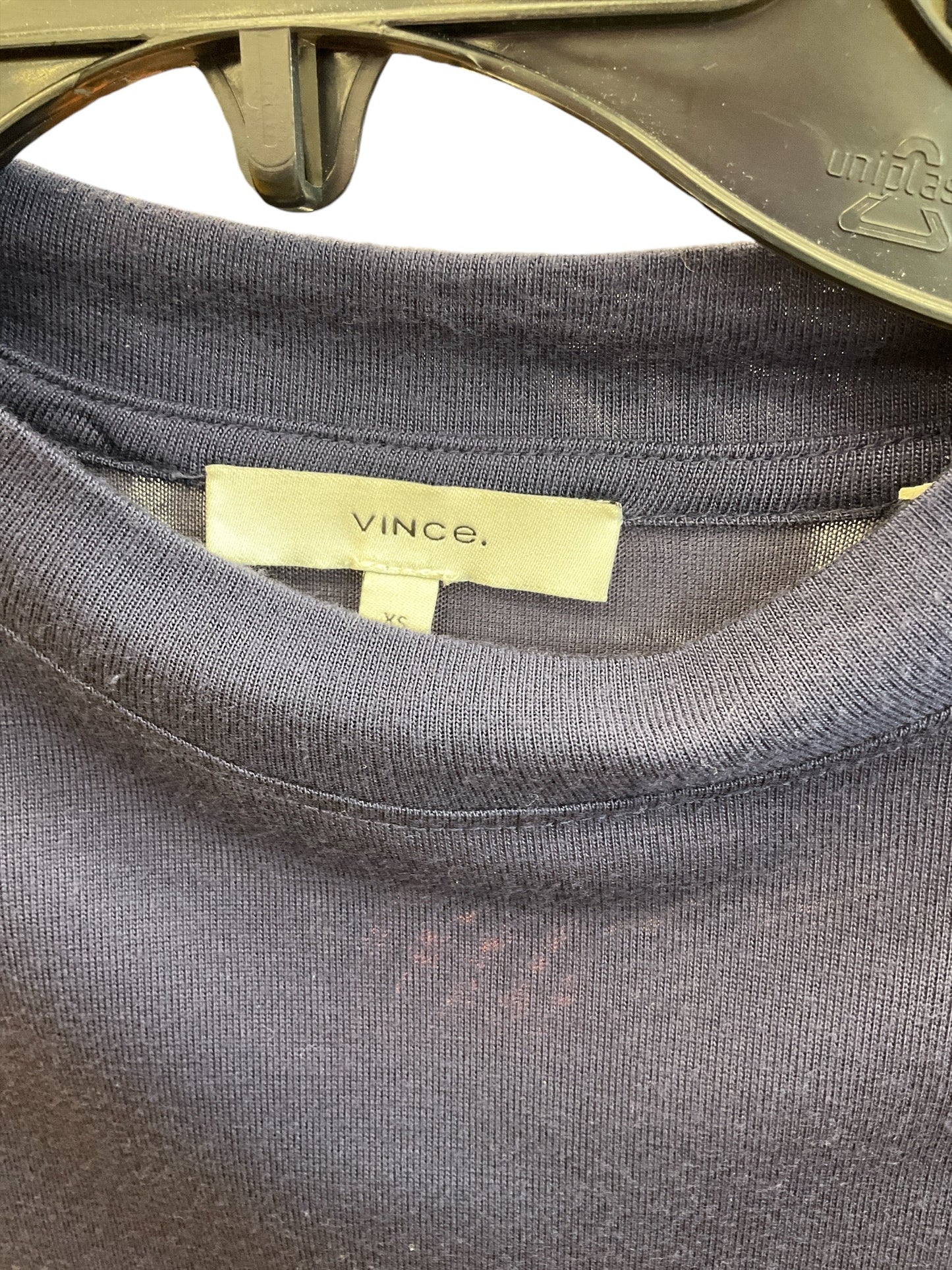 Top Short Sleeve By Vince In Blue, Size: S