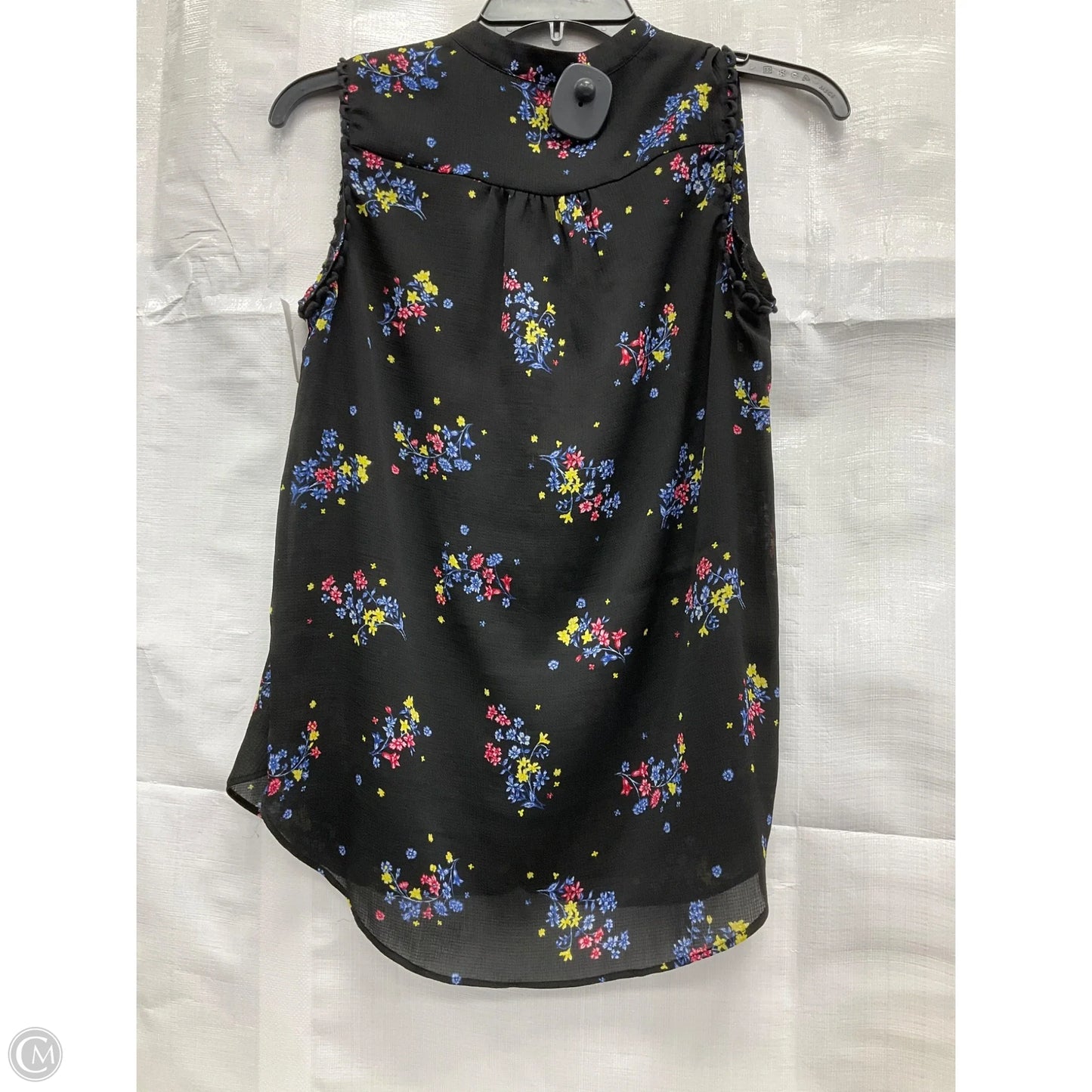 Top Sleeveless By Ann Taylor In Black, Size: Xs