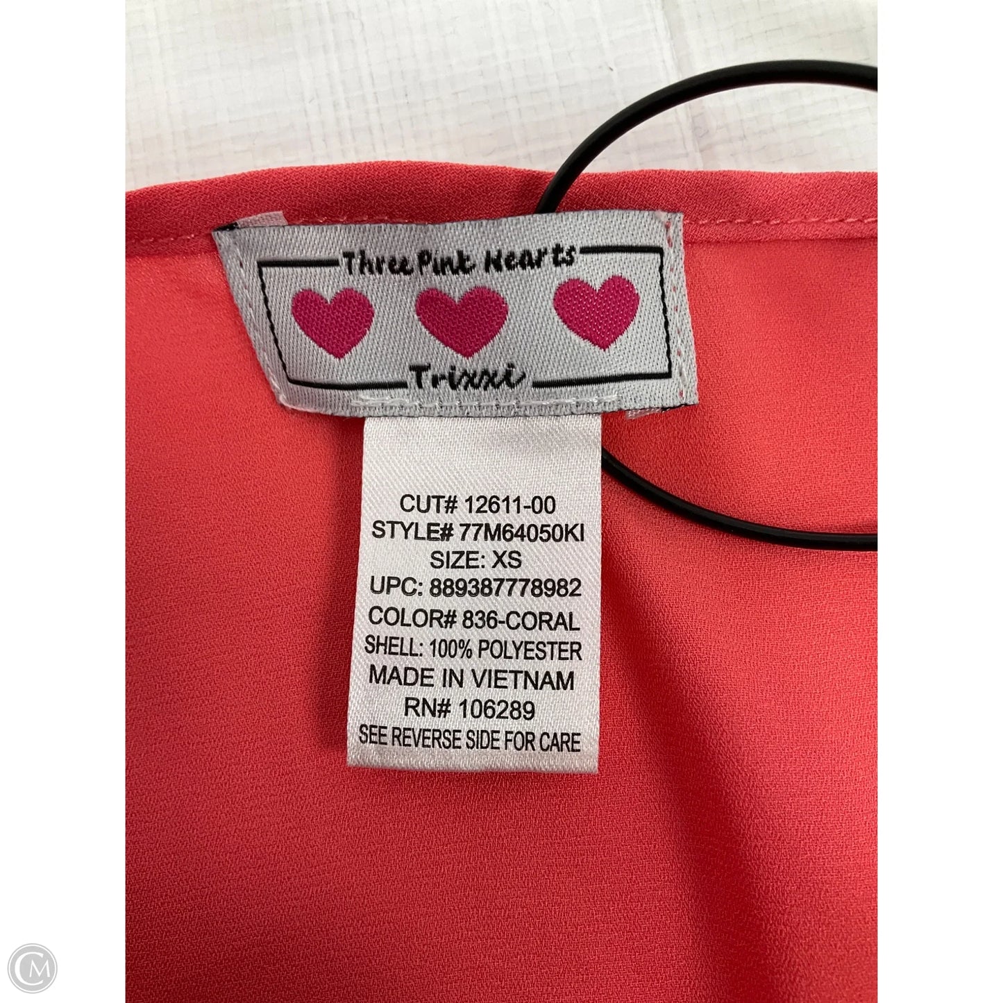 Top Sleeveless By Clothes Mentor In Pink, Size: Xs