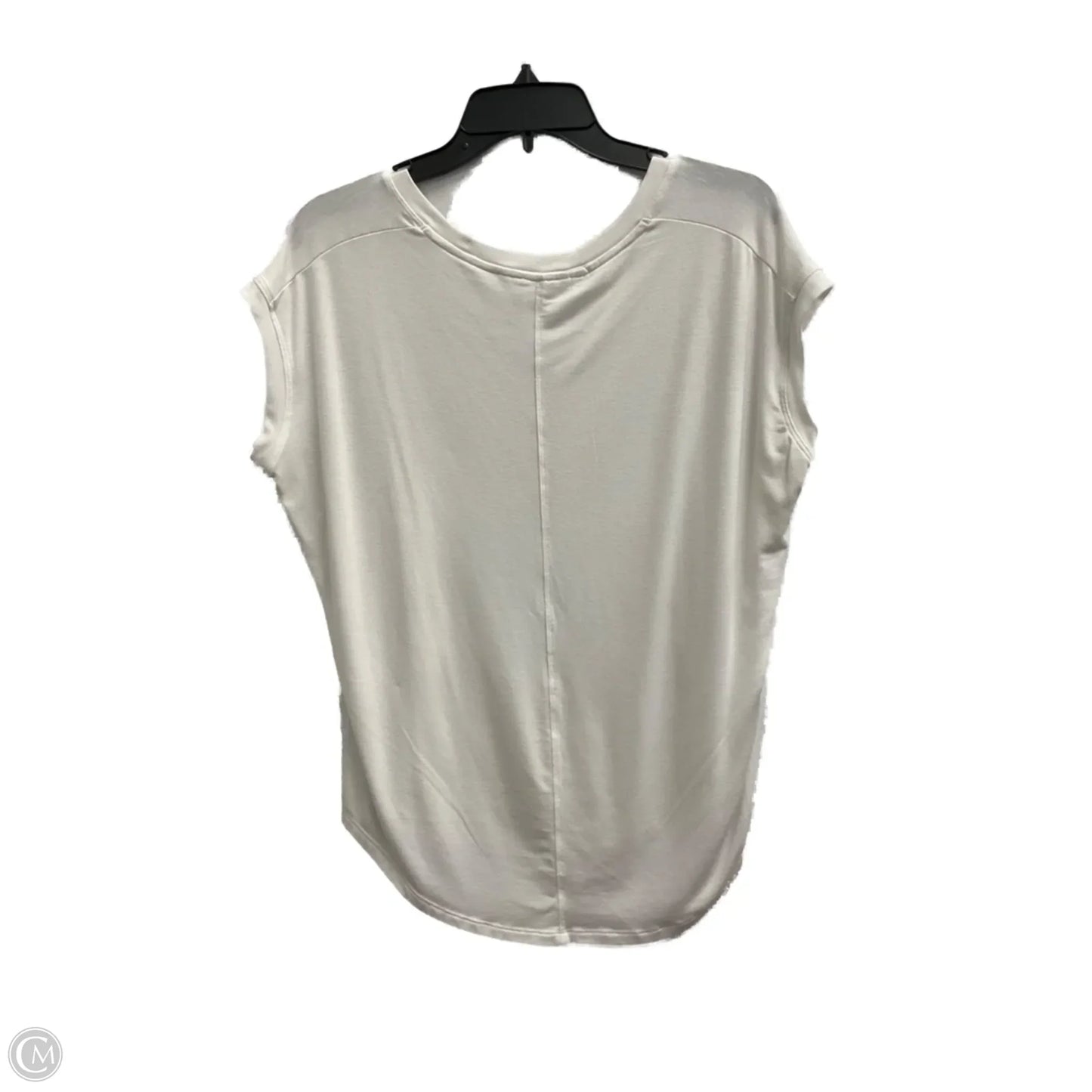 Top Short Sleeve By Athleta In White, Size: S