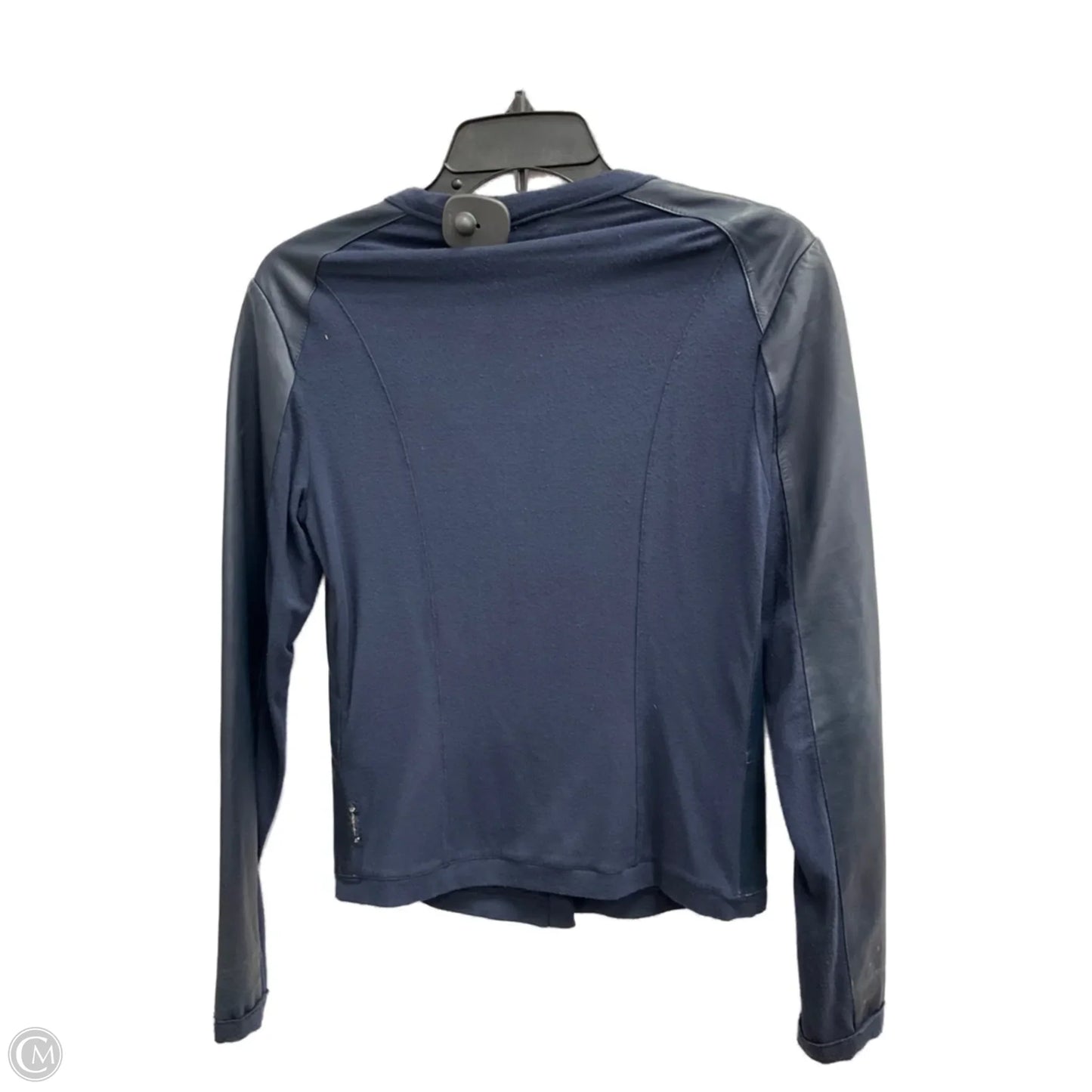 Jacket Designer By Armani In Navy, Size: 4
