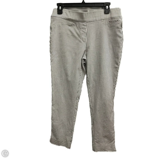 Pants Other By Anne Klein In Striped Pattern, Size: M
