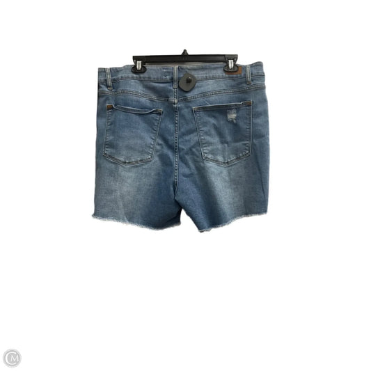 Shorts By Judy Blue In Blue Denim, Size: 3x