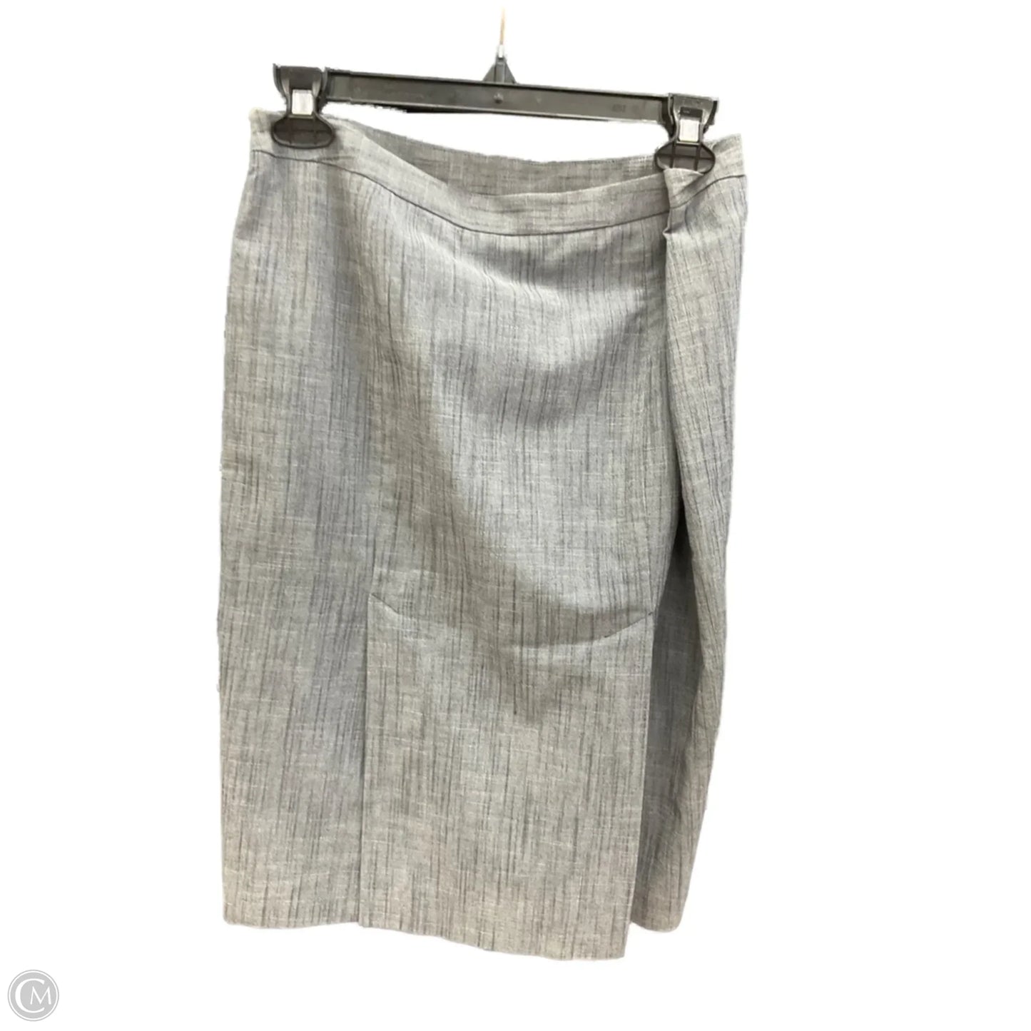 Skirt Midi By Bcbgmaxazria In Grey, Size: 8