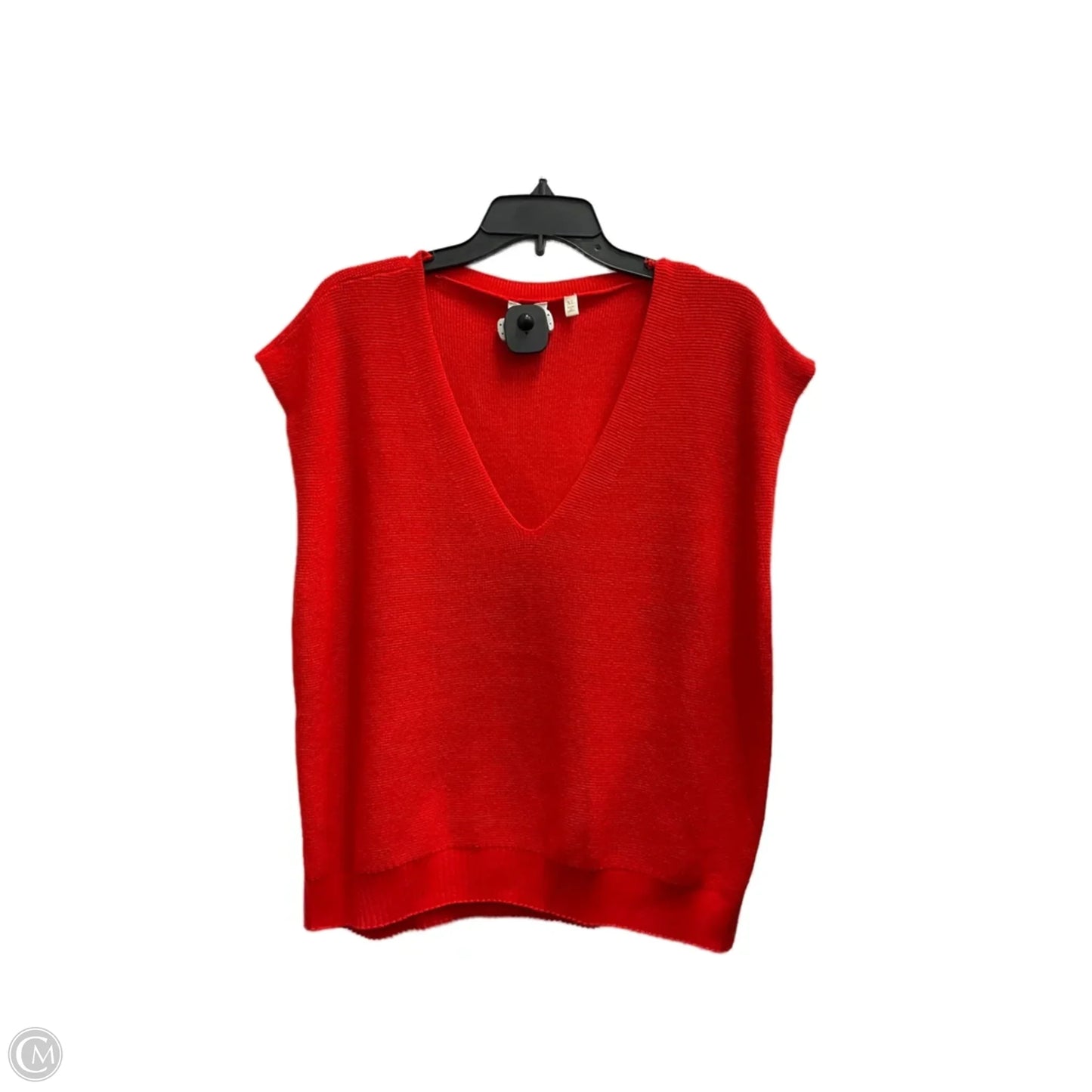 Top Sleeveless By Cyrus Knits In Red, Size: Xl