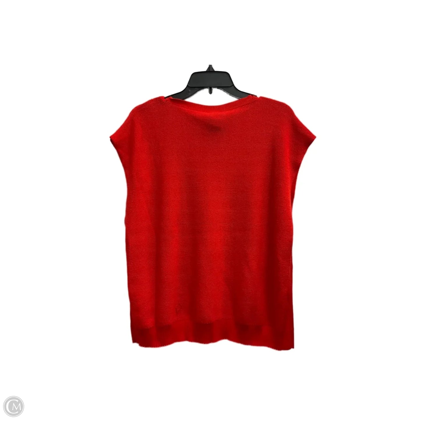 Top Sleeveless By Cyrus Knits In Red, Size: Xl