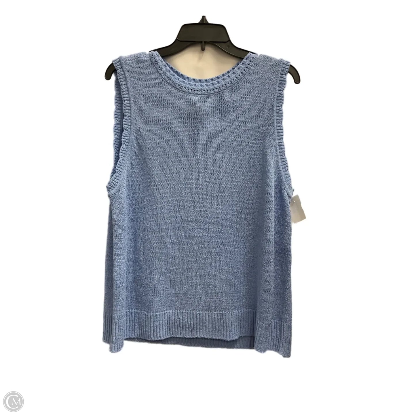 Top Sleeveless By Jones New York In Blue, Size: Xl