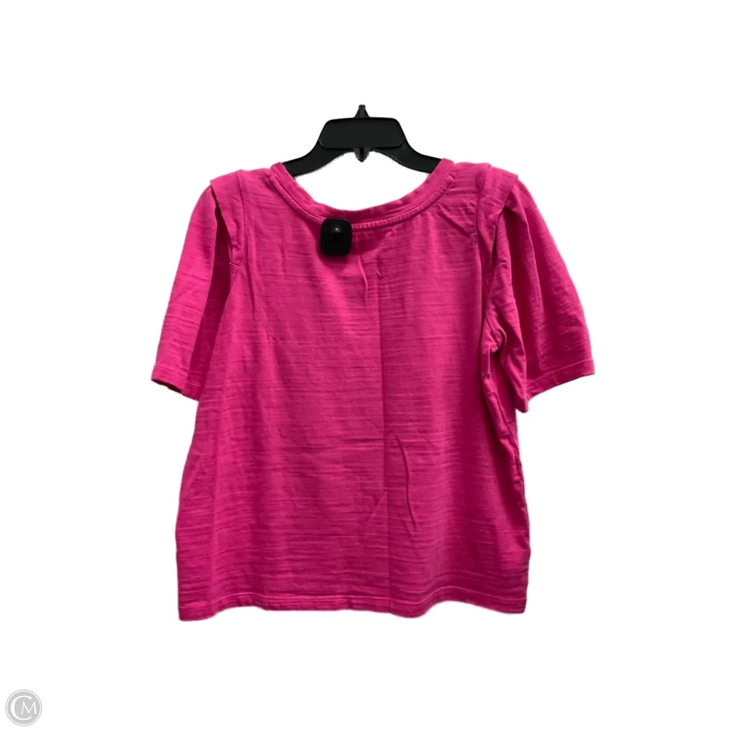 Top Short Sleeve By Loft In Pink, Size: M