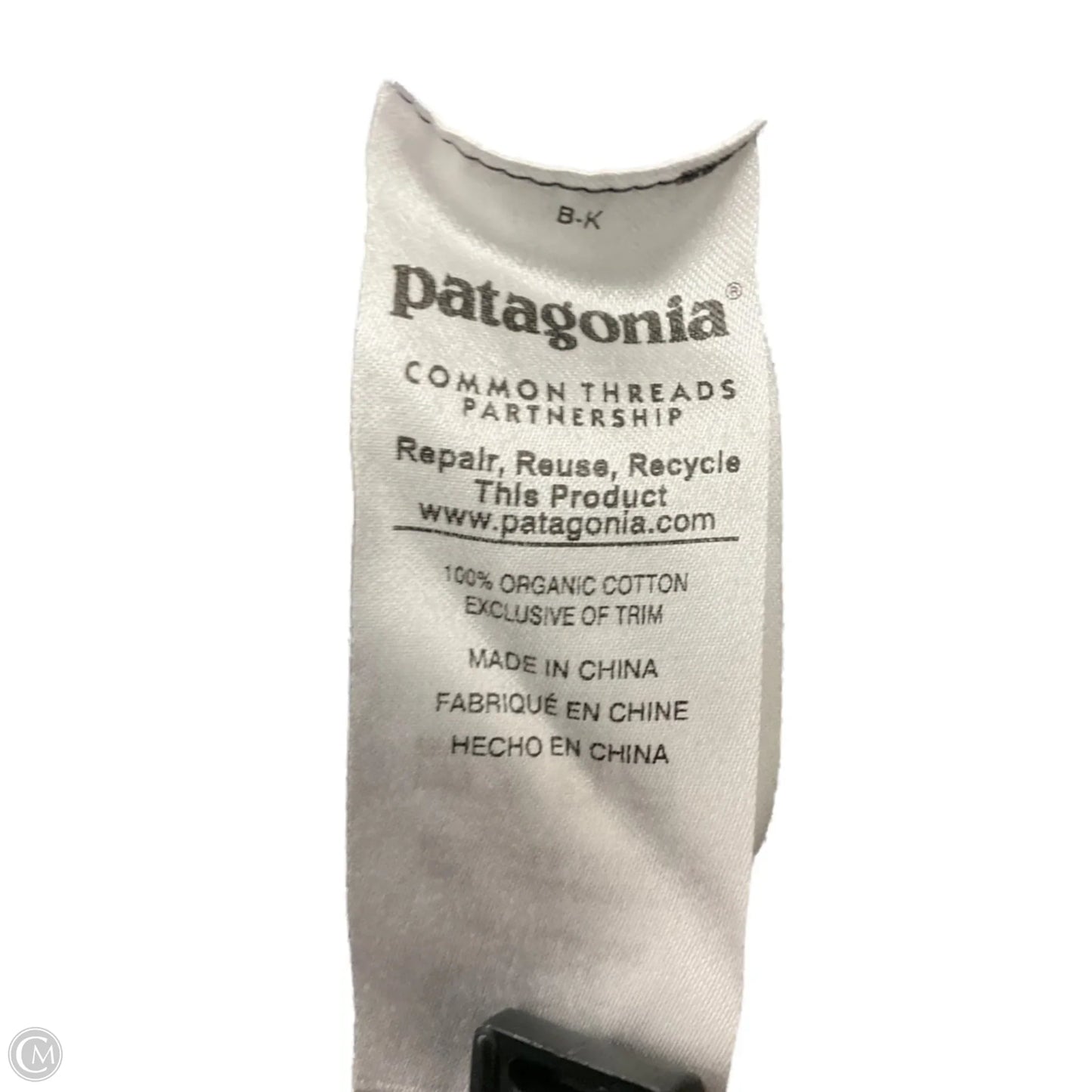 Blouse Long Sleeve By Patagonia In Striped Pattern, Size: 6