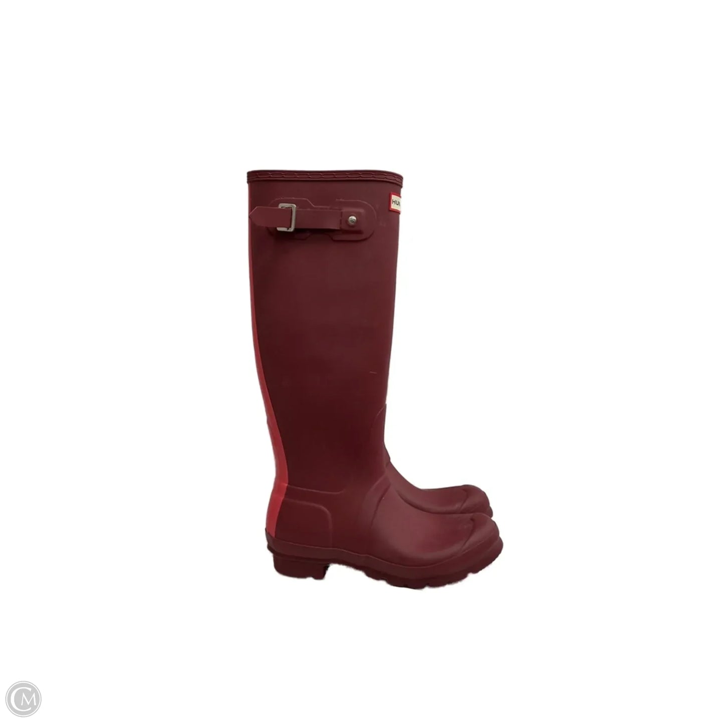 Boots Rain By Hunter In Red, Size: 8