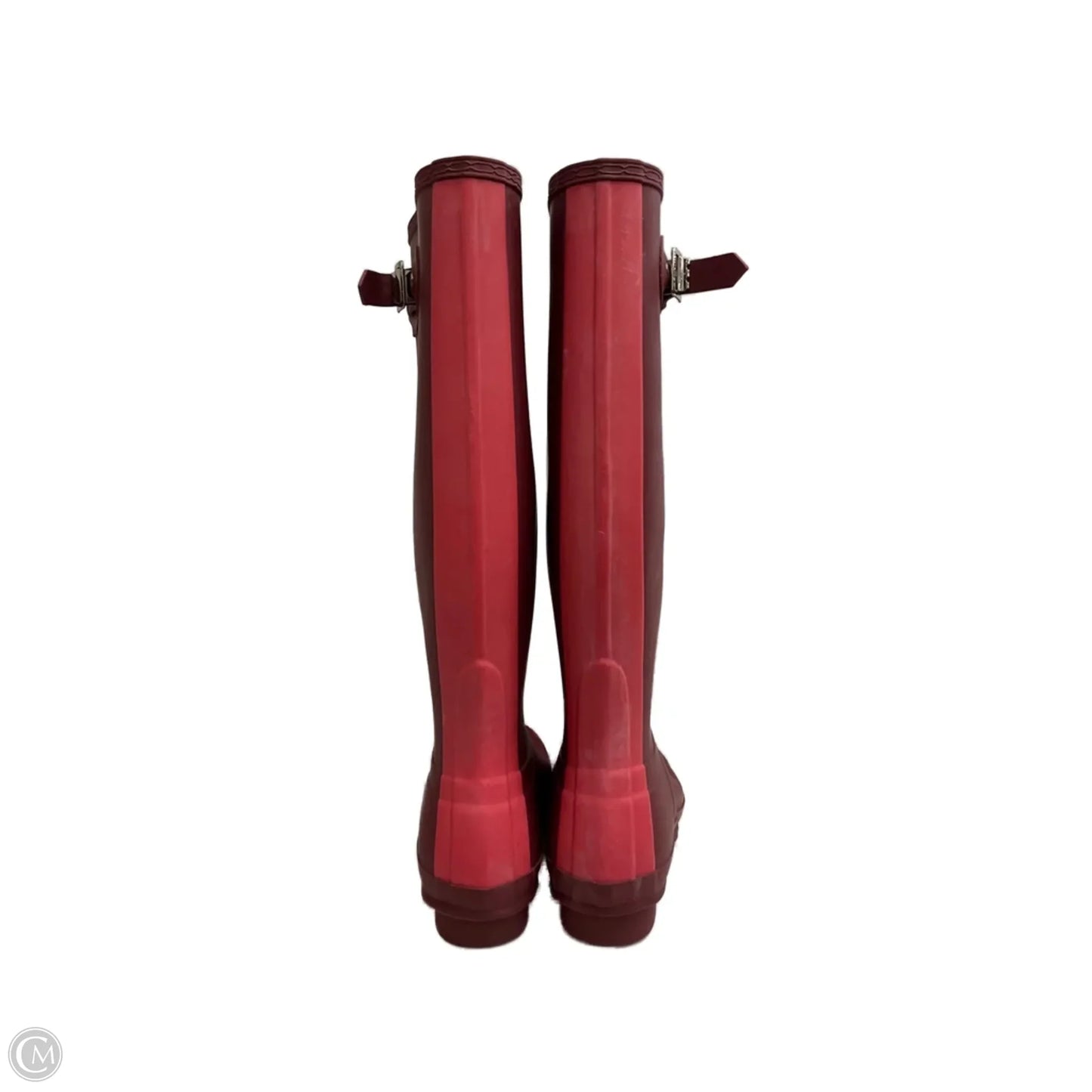 Boots Rain By Hunter In Red, Size: 8