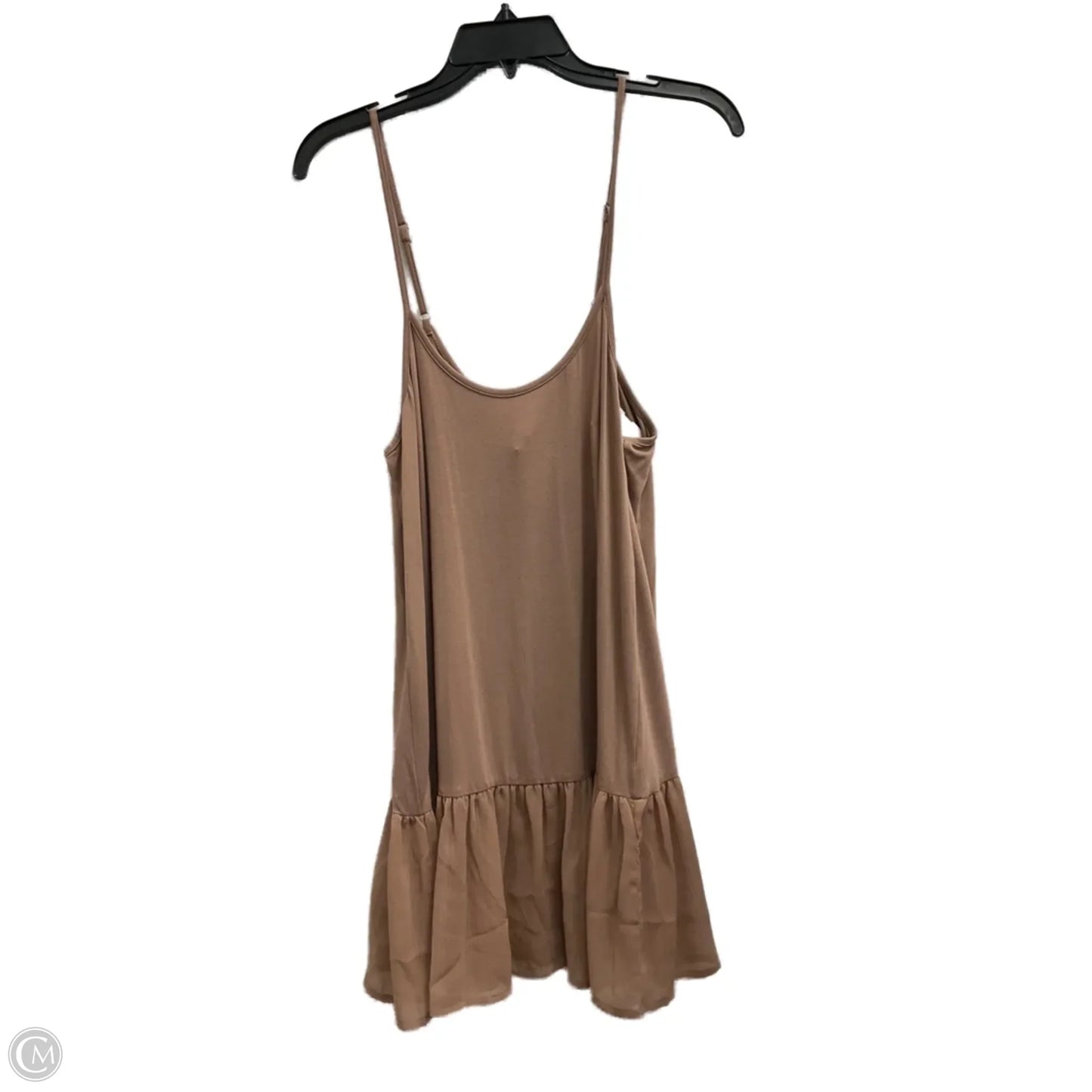 Top Sleeveless Basic By Versona In Tan, Size: M