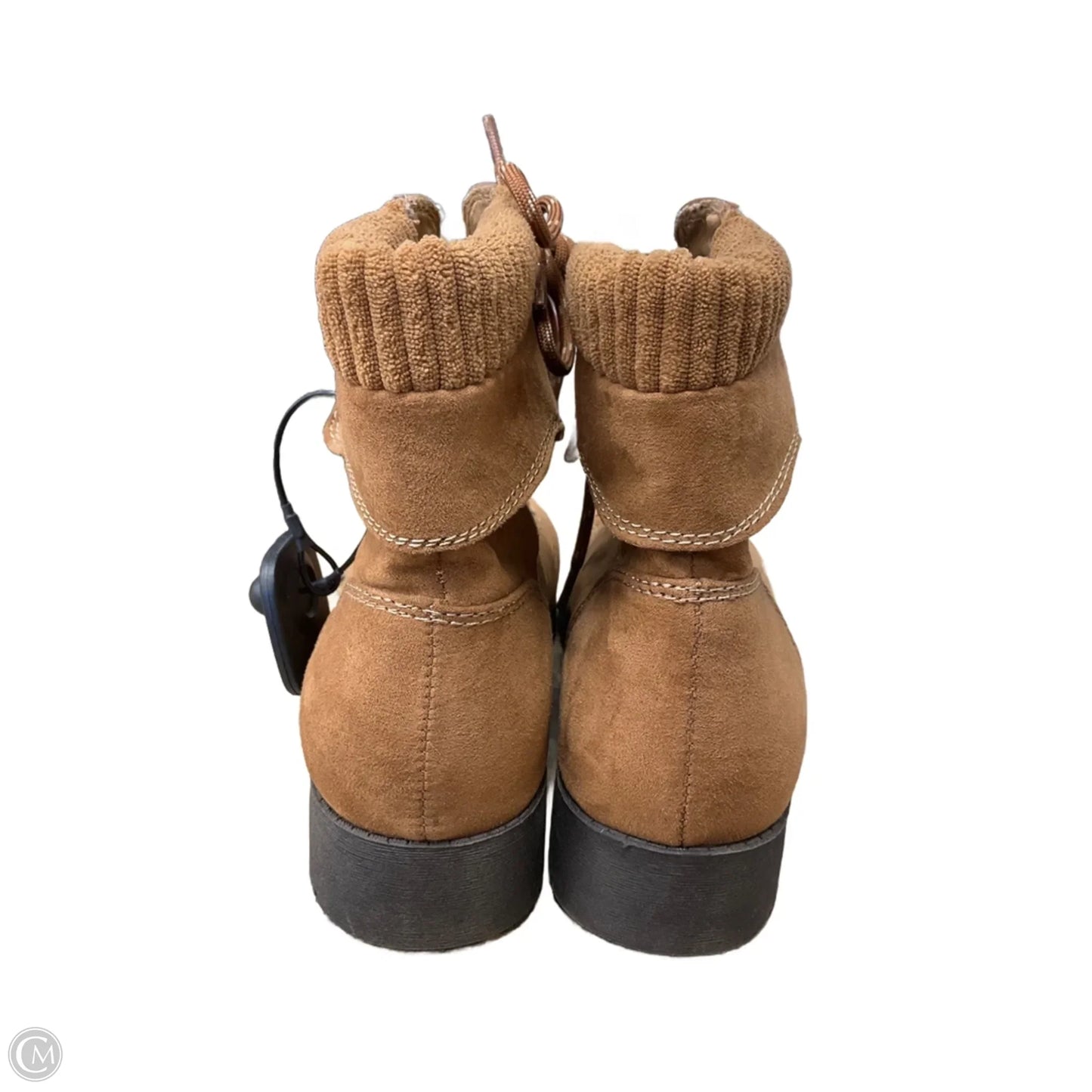 Boots Ankle Flats By St Johns Bay In Brown, Size: 8.5