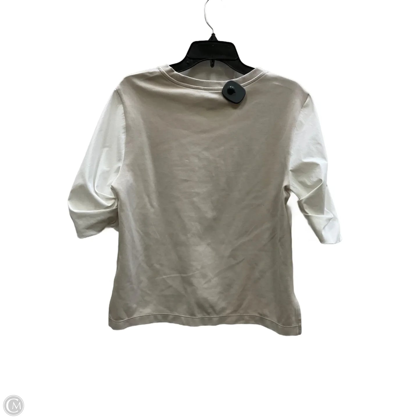 Top Short Sleeve By Athleta In Beige, Size: S