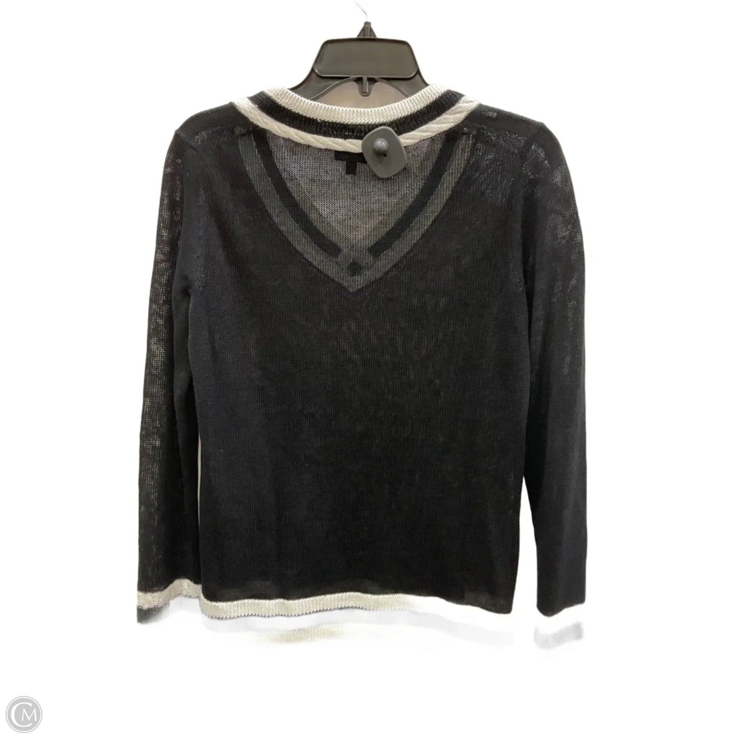 Sweater By Talbots In Black, Size: S