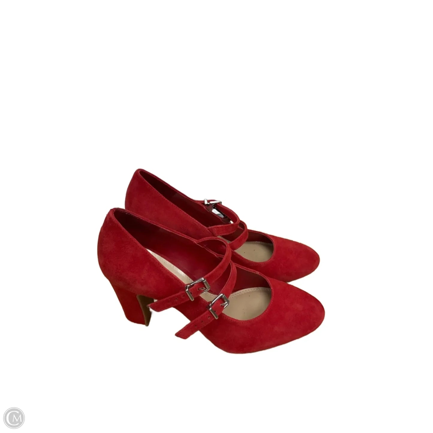 Shoes Heels Block By Gibson In Red, Size: 9