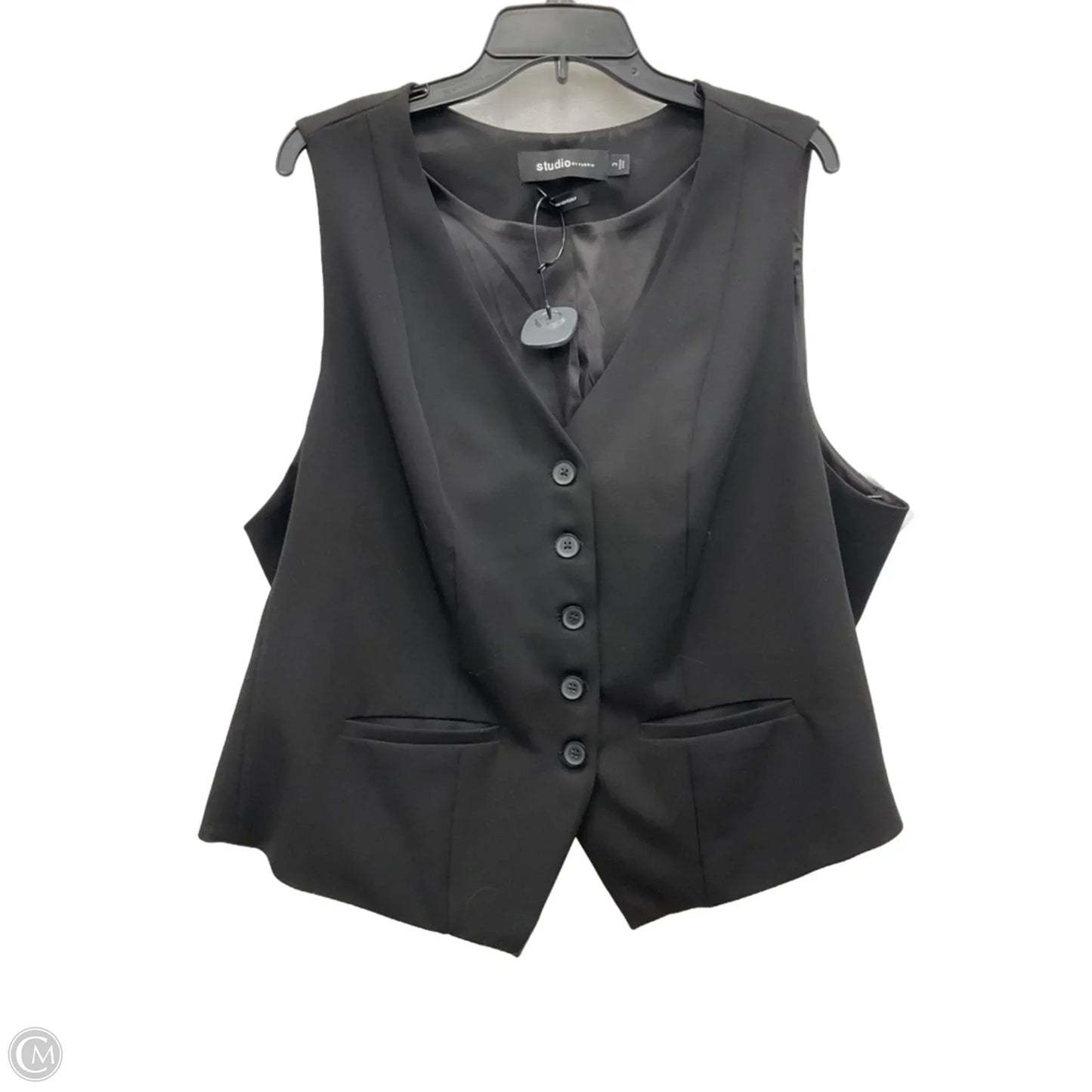 Vest Other By Torrid In Black, Size: 3x