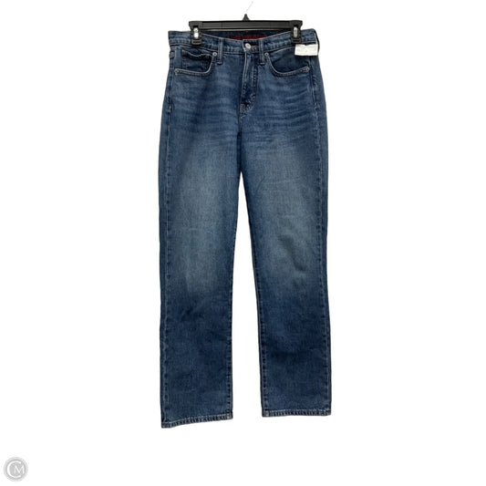 Jeans Straight By Lucky Brand In Blue Denim, Size: 6