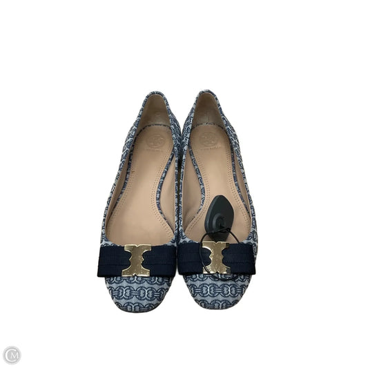 Shoes Designer By Tory Burch In Blue, Size: 9