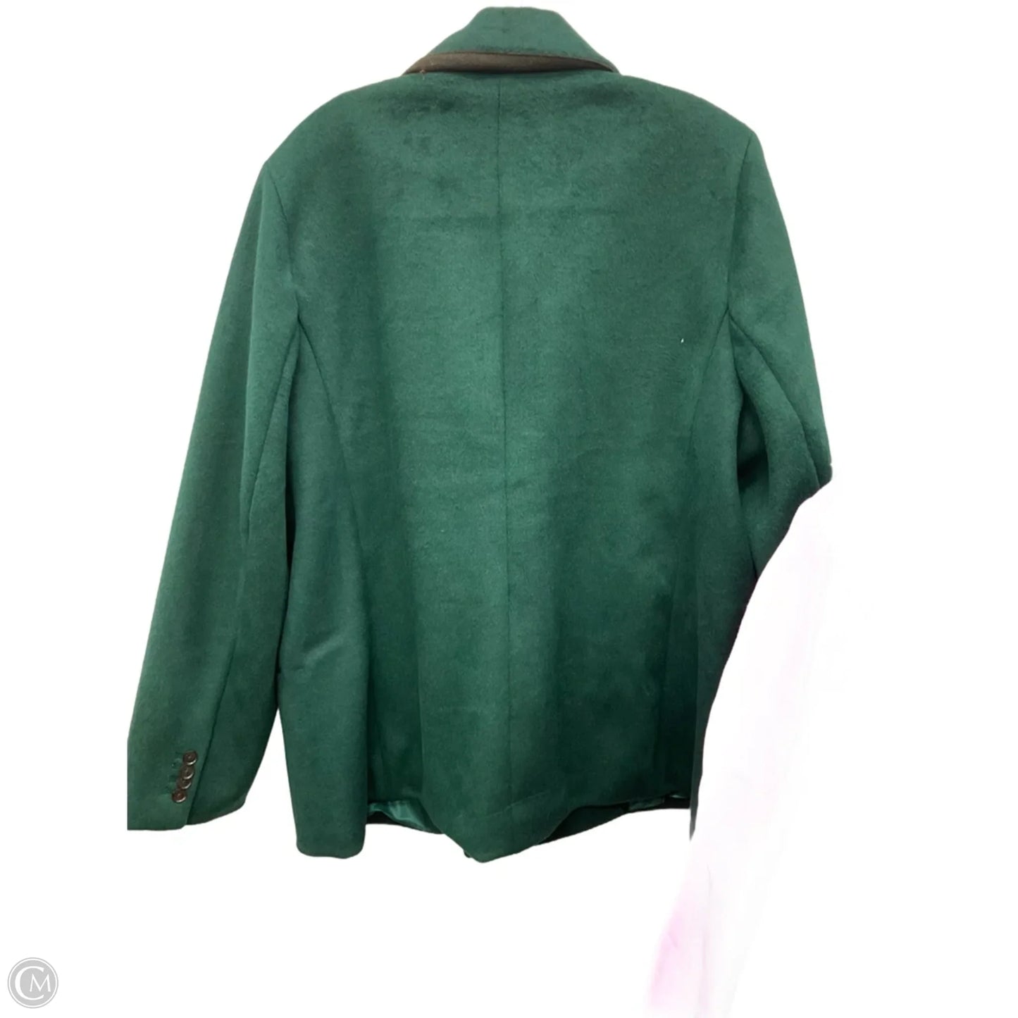 Coat Peacoat By Banana Republic In Green, Size: Xxl