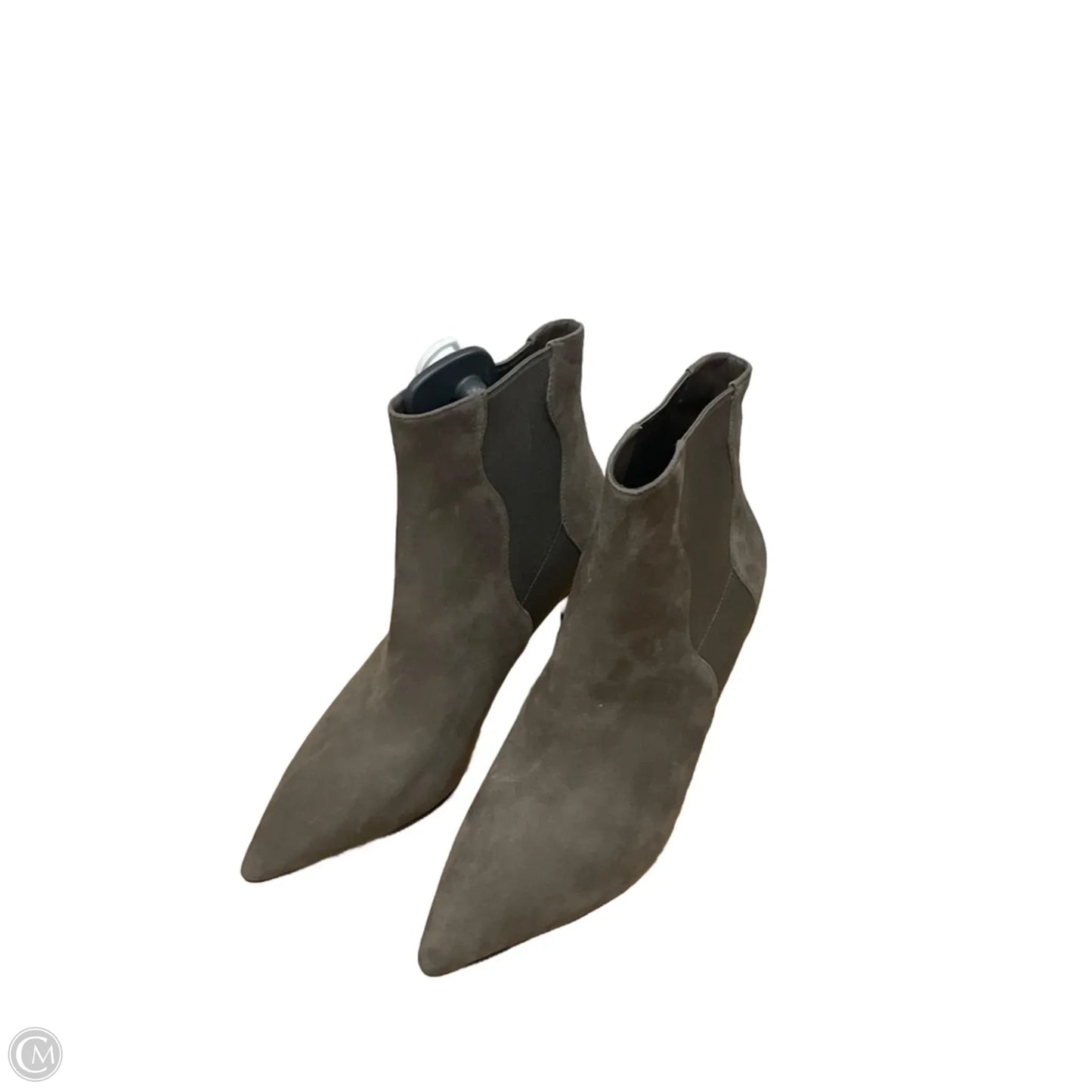 Boots Ankle Heels By Cole-haan In Taupe, Size: 9