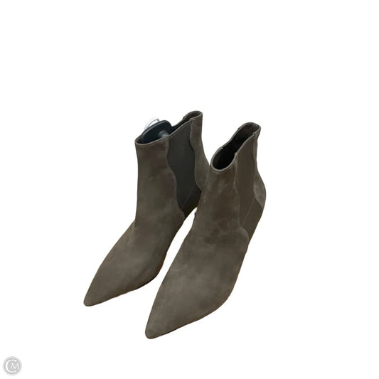 Boots Ankle Heels By Cole-haan In Taupe, Size: 9
